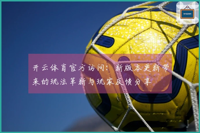 开云体育官方访问：新版本更新带来的玩法革新与玩家反馈分享